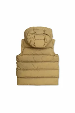 Burberry Kids ZIELONY Puchowa kamizelka