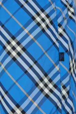 Burberry NIEBIESKI Szorty kąpielowe `Check`