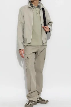 Burberry SZARY Jeansy z prostymi nogawkami