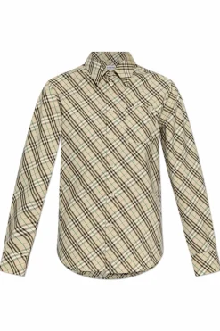 Burberry SZARY Koszula w kratę