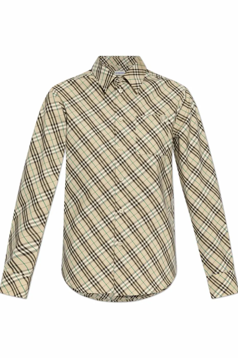 Burberry SZARY Koszula w kratę
