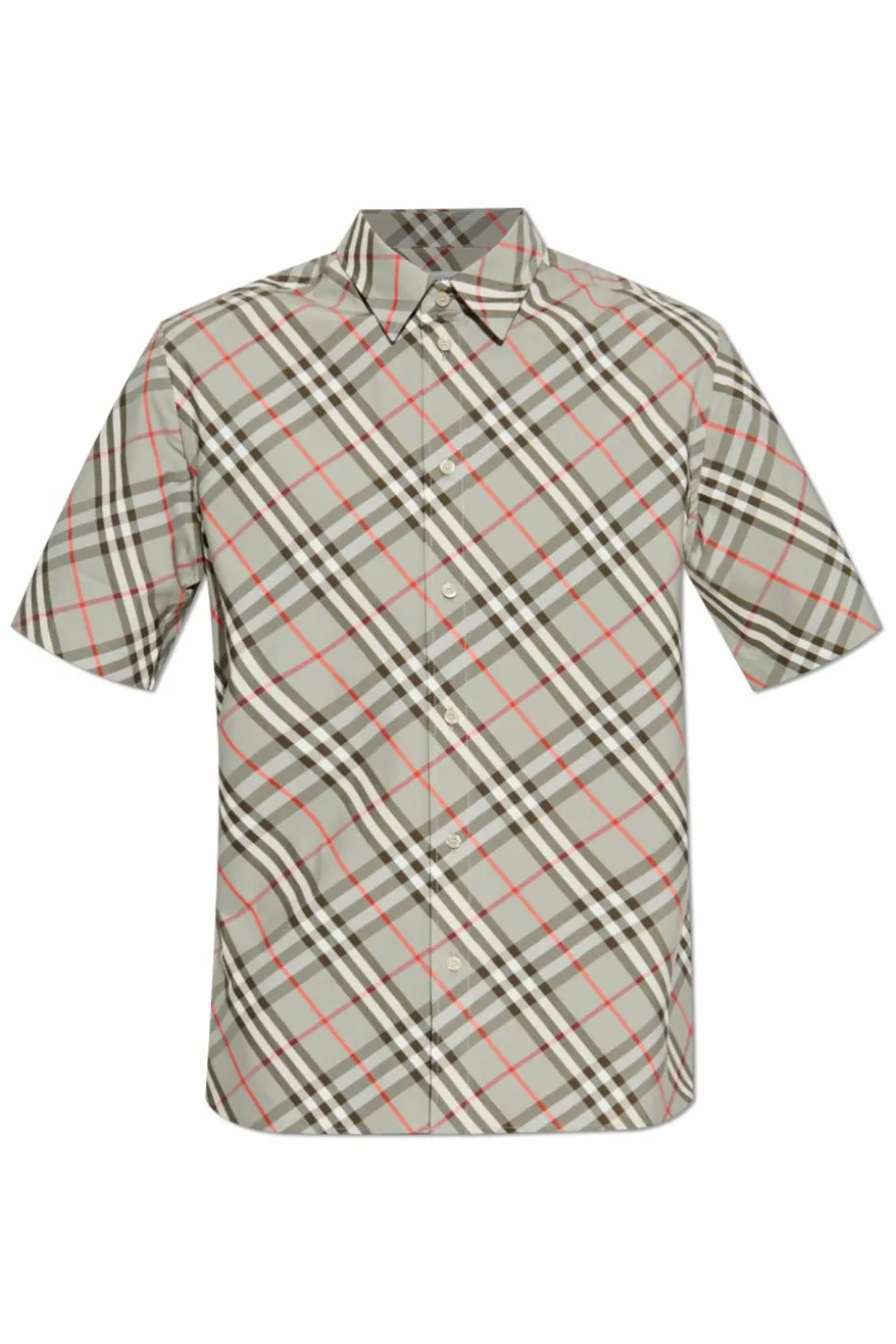 Burberry SZARY Koszula ze wzorem w kratę