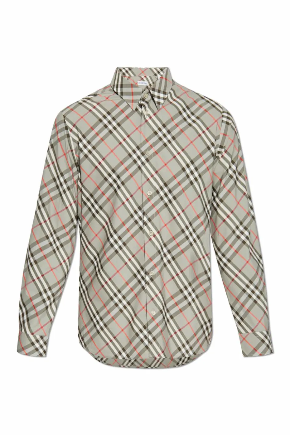 Burberry SZARY Koszula ze wzorem w kratę