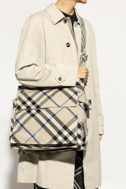 Burberry SZARY Torba typu `shopper`