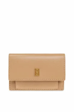 By Malene Birger beżowy Etui na karty `Aya`