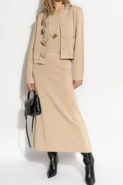 By Malene Birger beżowy Top `Gillian`