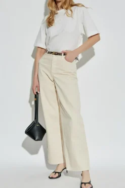 By Malene Birger BIAŁY T-shirt `Fayeh`