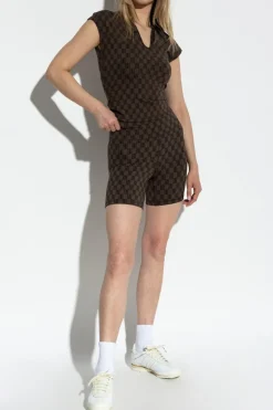 By Malene Birger BRĄZOWY Krótkie leginsy `Siola`
