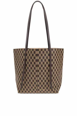 By Malene Birger BRĄZOWY Torba `Ivy` typu `shopper`