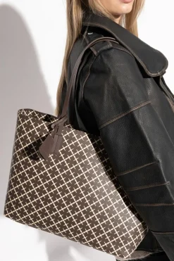 By Malene Birger BRĄZOWY Torba `Abigail` typu `shopper`