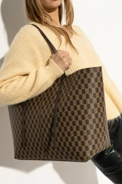 By Malene Birger BRĄZOWY Torba typu `shopper`