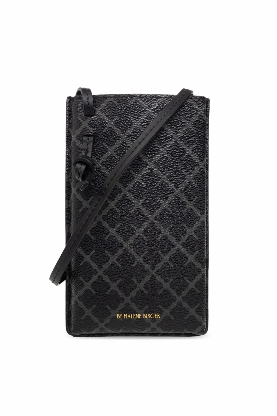 By Malene Birger CZARNY Etui na telefon ‘Ivy’