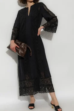 By Malene Birger CZARNY Sukienka `Delane`