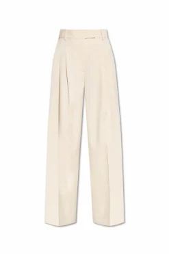 By Malene Birger kremowy Spodnie `Cymbaria`