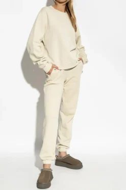By Malene Birger kremowy Spodnie dresowe `Hali`