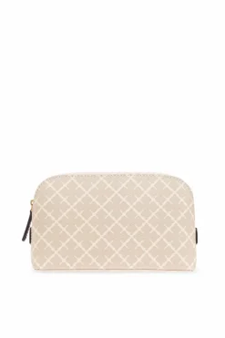 By Malene Birger kremowy Kosmetyczka `Bea Medium`
