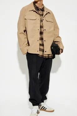 Canada Goose beżowy Kurtka z logo `Burnaby`