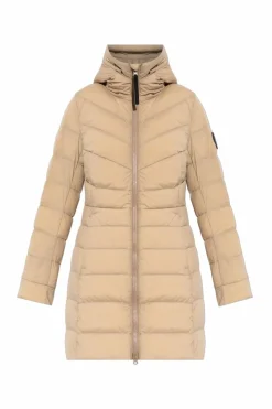 Canada Goose beżowy Kurtka puchowa z kapturem
