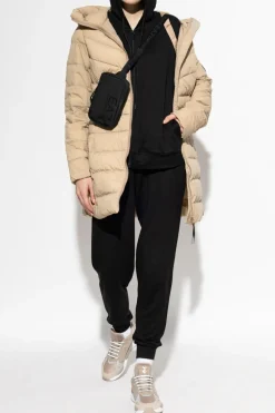 Canada Goose beżowy Kurtka puchowa z kapturem