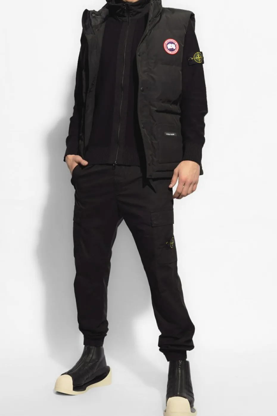 Canada Goose CZARNY Kamizelka puchowa ‘Freestyle’
