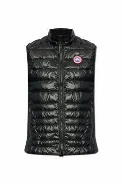 Canada Goose CZARNY Kamizelka ze stójką