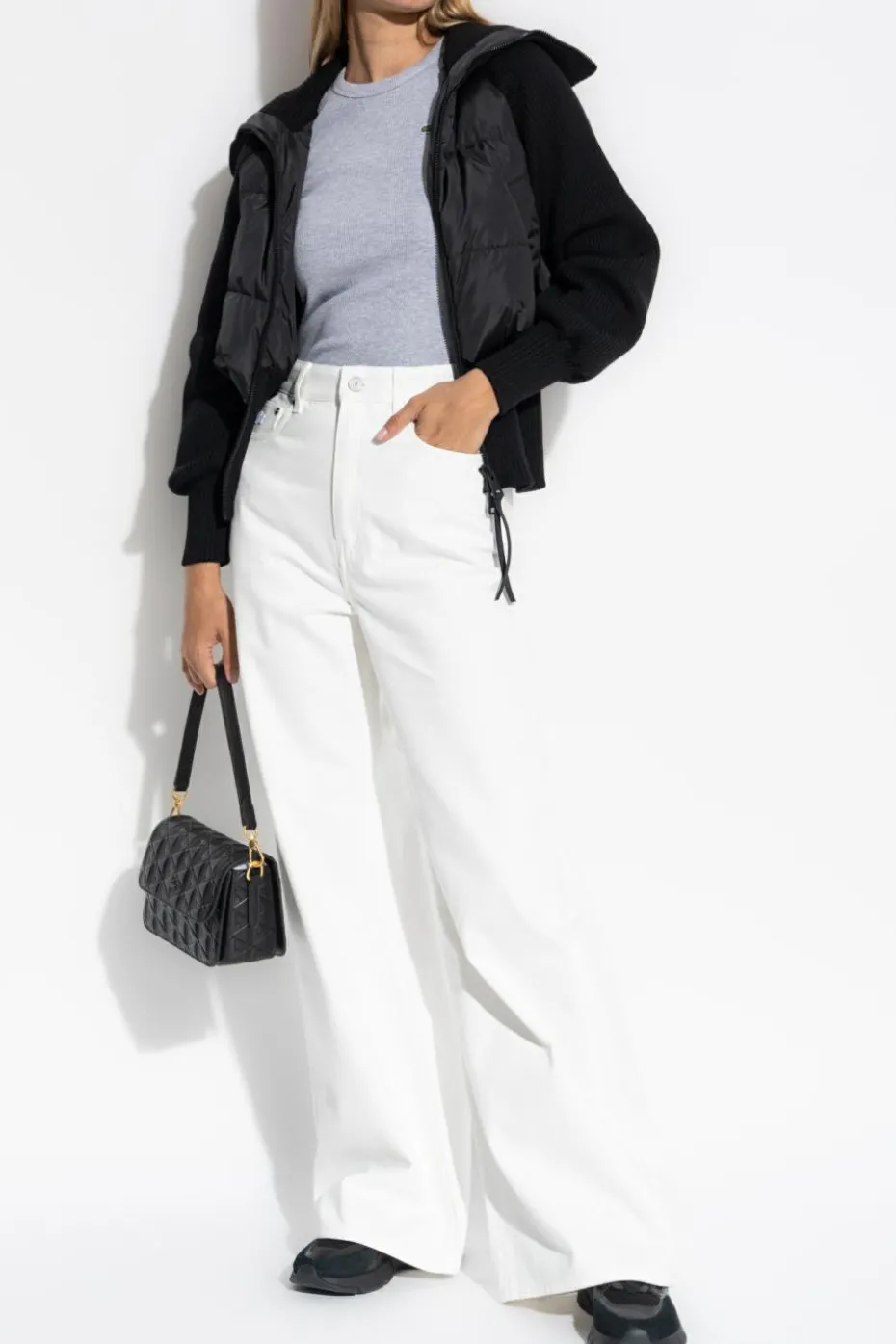 Canada Goose CZARNY Kurtka `HyNridge`