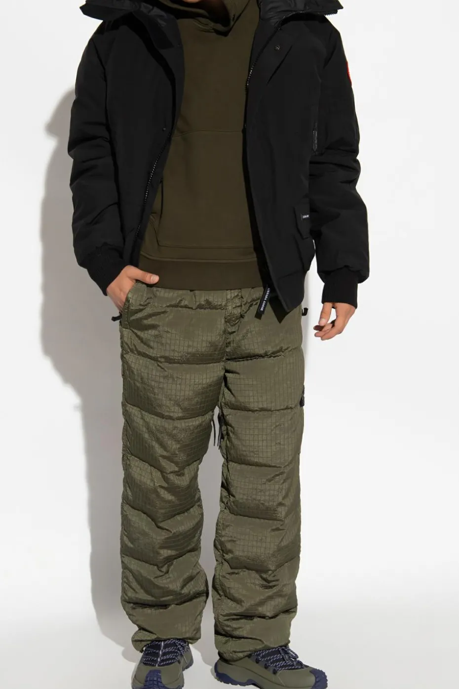 Canada Goose CZARNY Kurtka puchowa ‘Chilliwack’