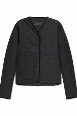 Canada Goose CZARNY Kurtka z logo `Annex`