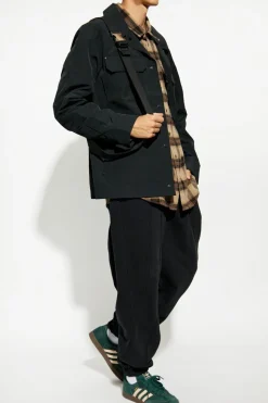 Canada Goose CZARNY Kurtka z logo `Burnaby`