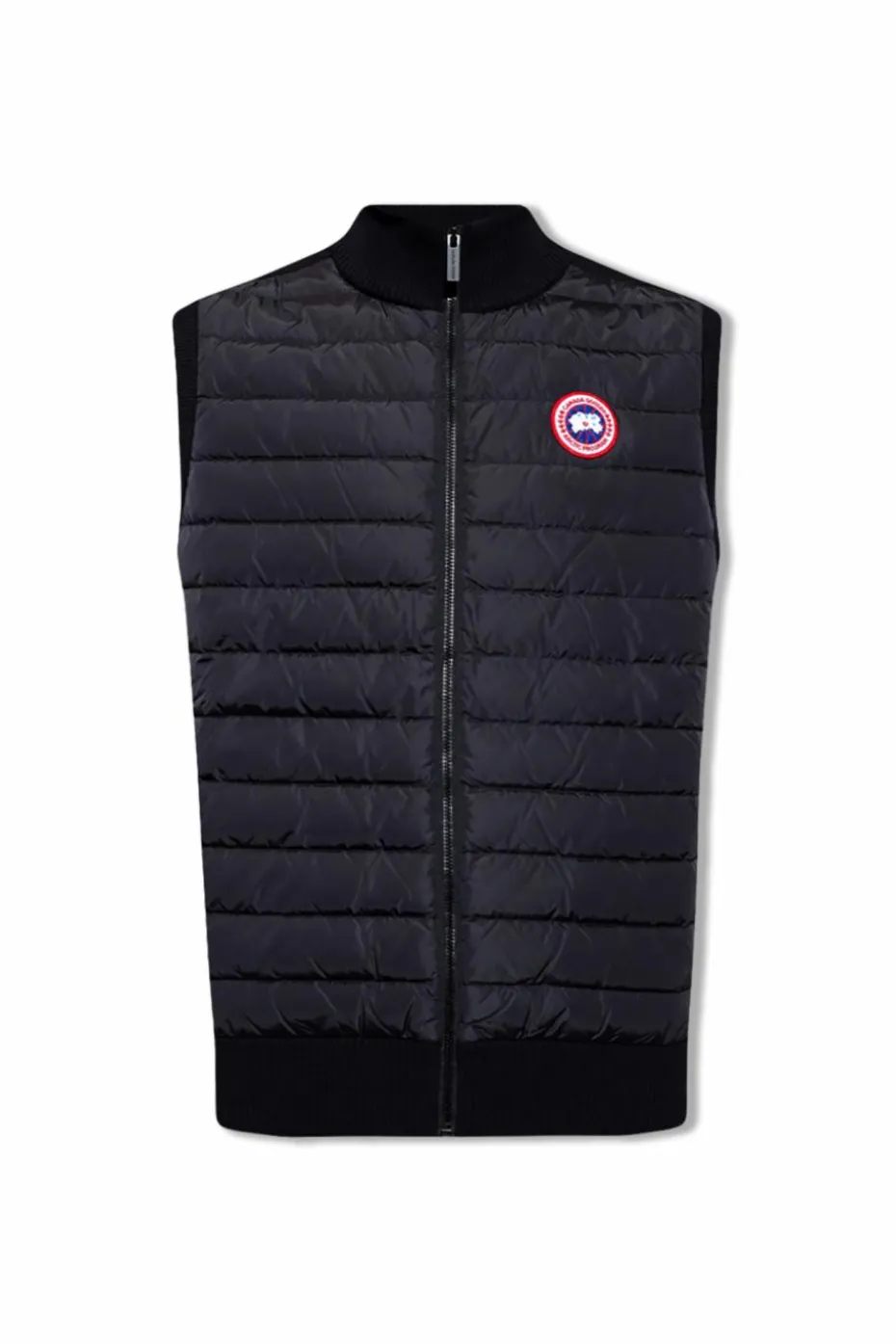 Canada Goose CZARNY Pikowana kamizelka