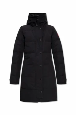 Canada Goose CZARNY Puchowa parka ‘Shelburne’