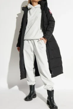 Canada Goose CZARNY Puchowa parka `Mystique`