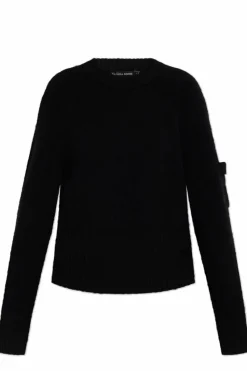 Canada Goose CZARNY Wełniany sweter