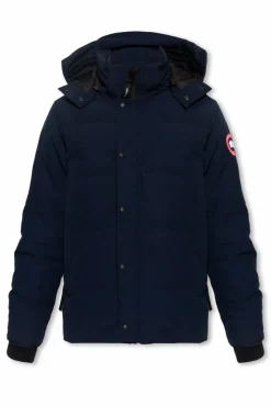 Canada Goose GRANATOWY Kurtka puchowa ‘Wyndham’
