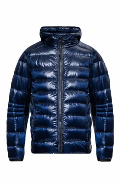 Canada Goose GRANATOWY Kurtka puchowa ‘Crofton’