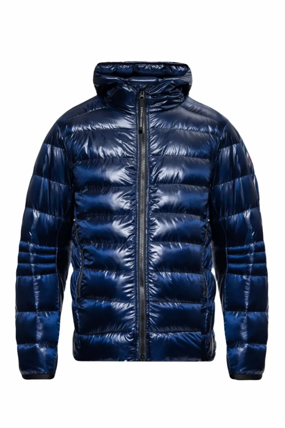 Canada Goose GRANATOWY Kurtka puchowa ‘Crofton’