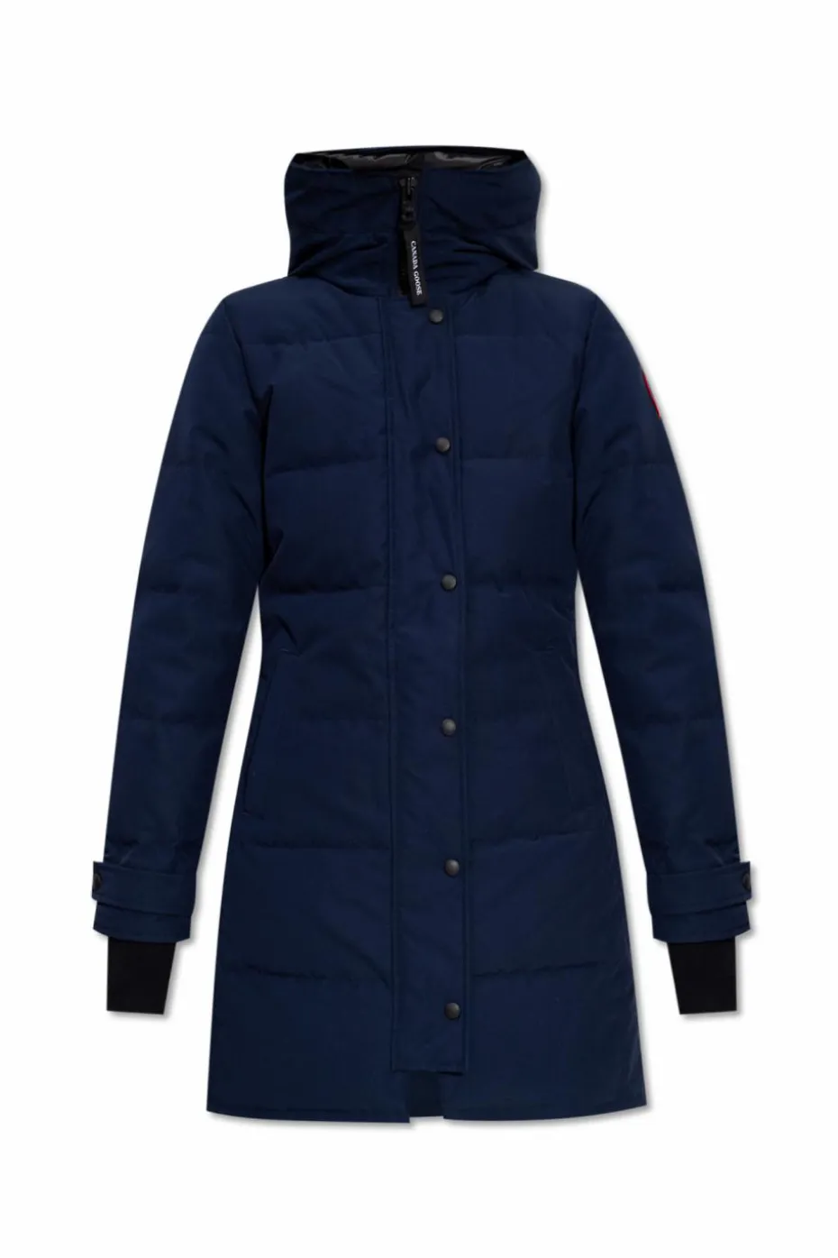 Canada Goose GRANATOWY Puchowa parka ‘Shelburne’