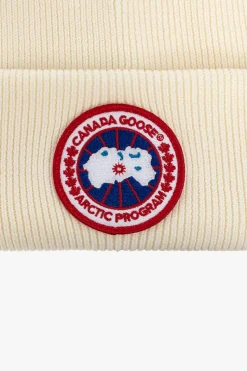 Canada Goose kremowy Czapka z logo