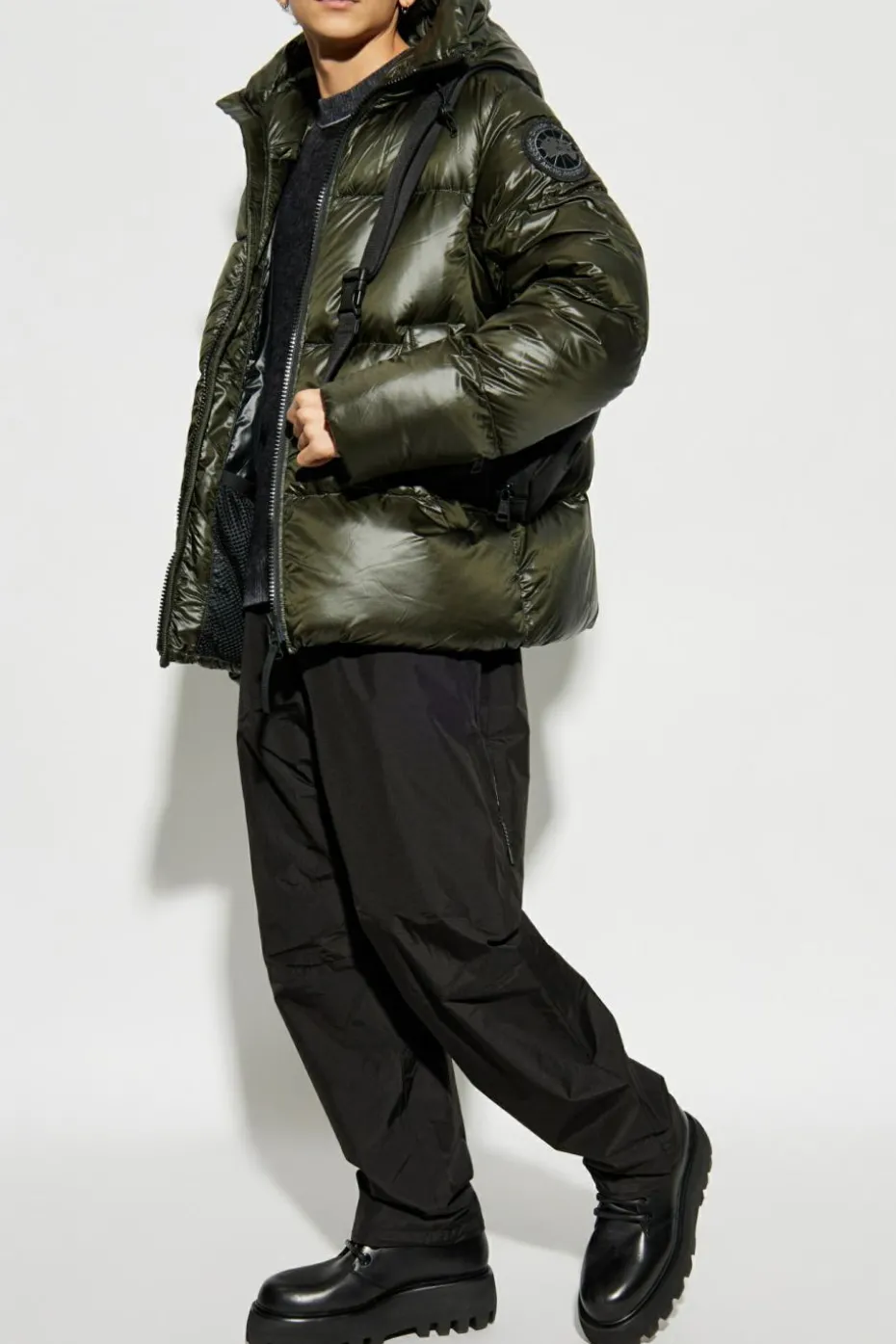 Canada Goose ZIELONY Kurtka puchowa `Crafton`