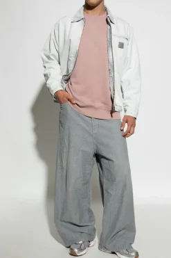 Carhartt WIP BIAŁY Jeansowa kurtka `Detroit`