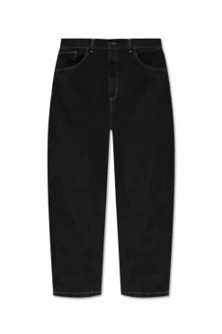 Carhartt WIP CZARNY Jeansy z szerokimi nogawkami