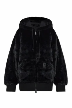 Carhartt WIP CZARNY Kurtka z logo