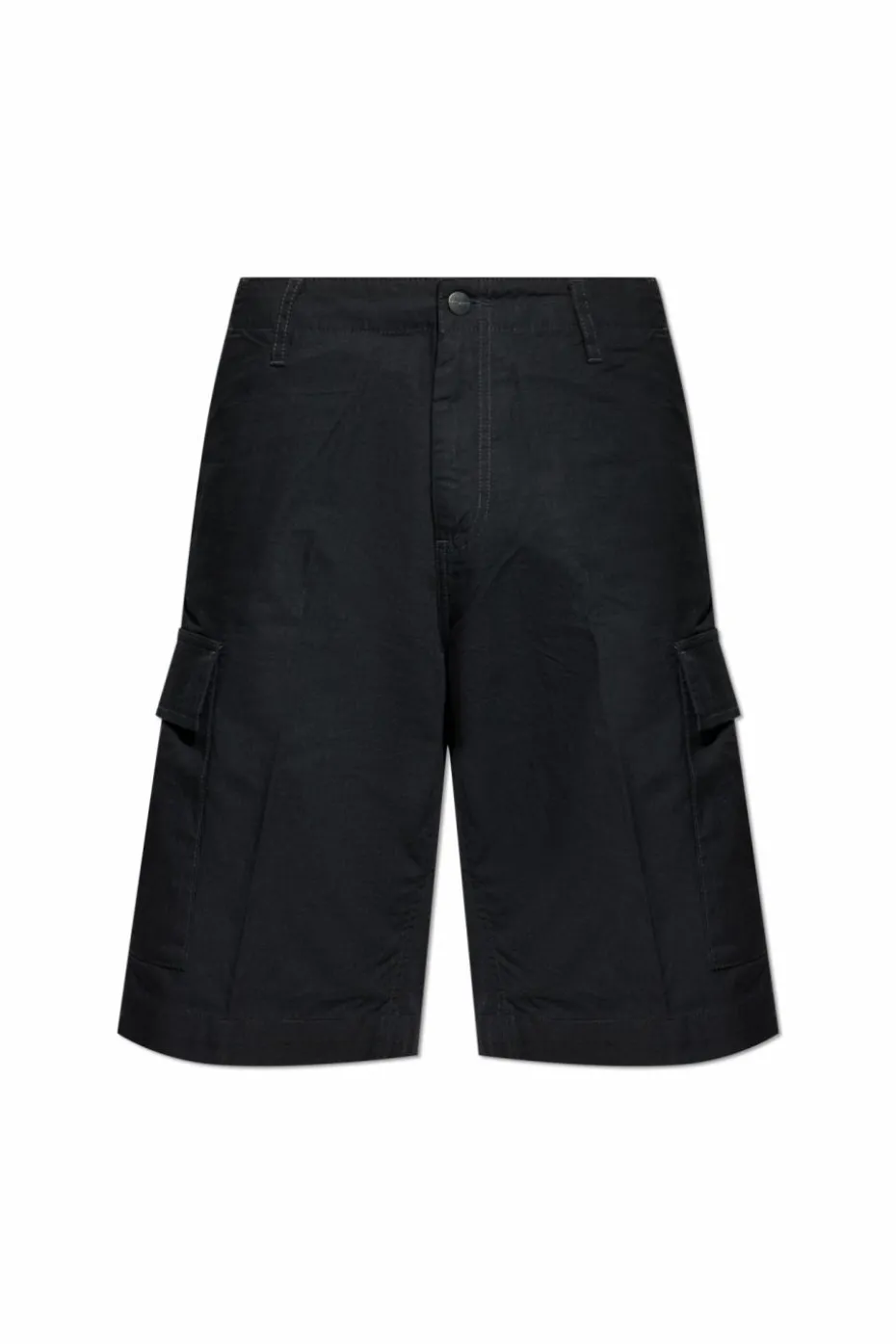 Carhartt WIP CZARNY Szorty z kieszeniami