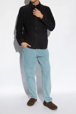 Carhartt WIP jasnoniebieski Jeansy z logo