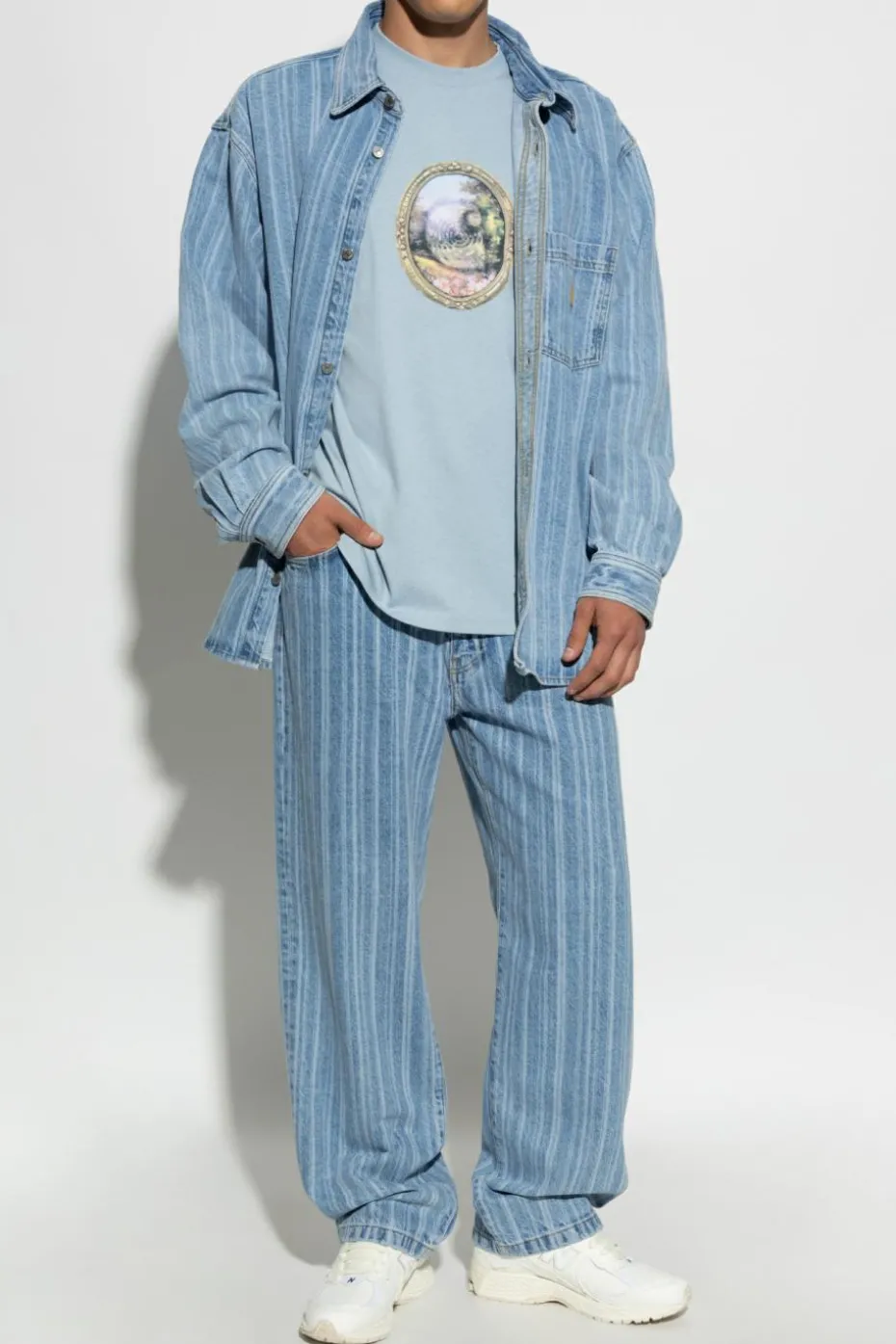 Carhartt WIP NIEBIESKI Jeansy `Rylan`