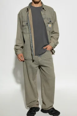Carhartt WIP SZARY Jeansy `Landon`