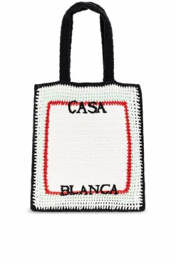 Casablanca BIAŁY Torba typu `shopper`