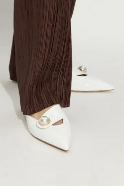 Casadei BIAŁY Klapki `Tiffany`