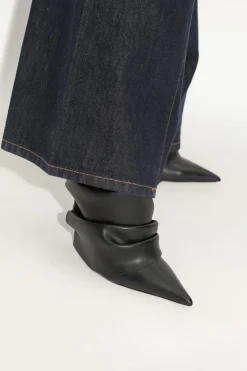 Casadei CZARNY Botki na obcasie