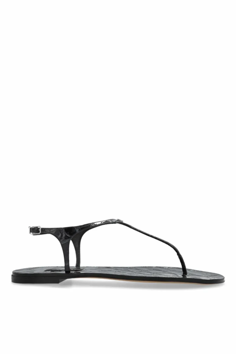 Casadei CZARNY Sandały `Jurassic`